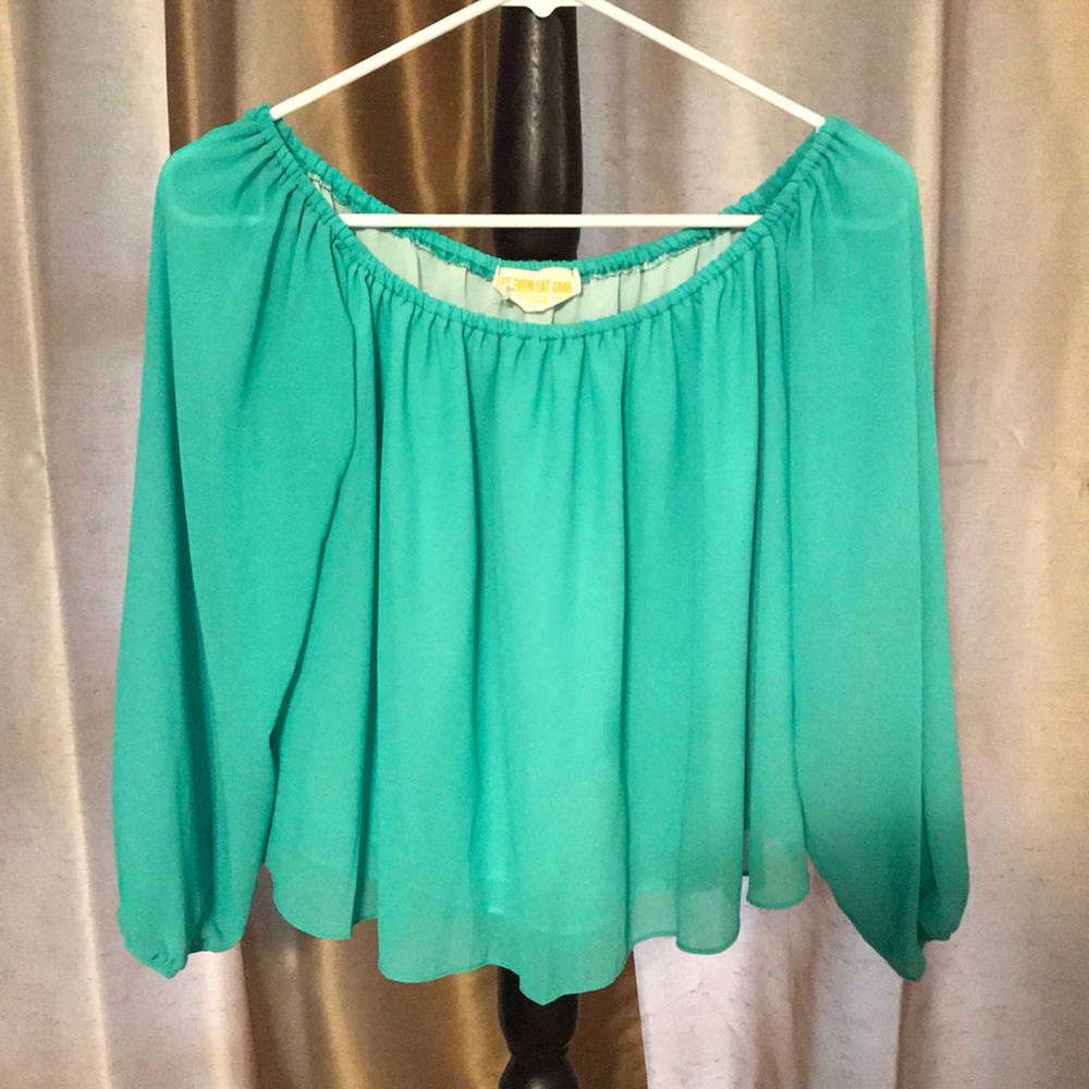 Long Sleeve Cropped Top